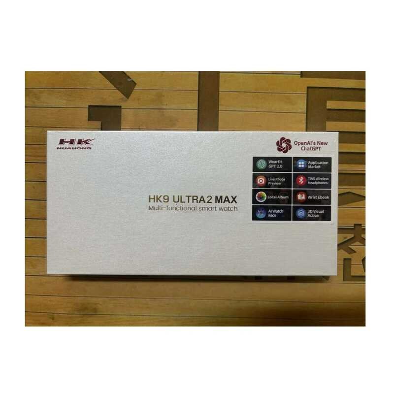 ❥ Original Hk9 Ultra 2 Max Gen 4 AMOLED สมาร์ทนาฬิกา 2Gb ROM เข็มทิศ NFC Chatgpt Photo Album เช