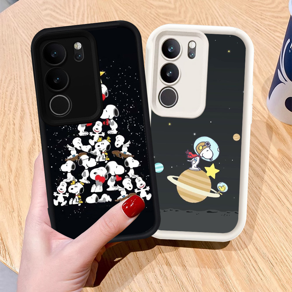เคสสําหรับ VIVO Y19S V40 Lite Y300 Pro V29 V50 Y83 5G เคสซิลิโคน H-50 Snoopy