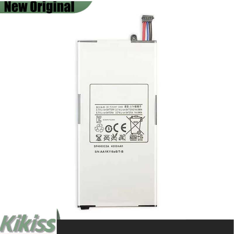 4000mAh Mobile Phone Battery for Samsung GALAXY Tab 7.0 GT P1000 P1010 SP4960C3A
