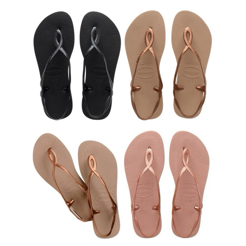 ♞Havaianas มีโค้ดลด10-30% รองเท้าแตะ รัดส้น รับประกันของแท้ %รุ่นLuna LZ