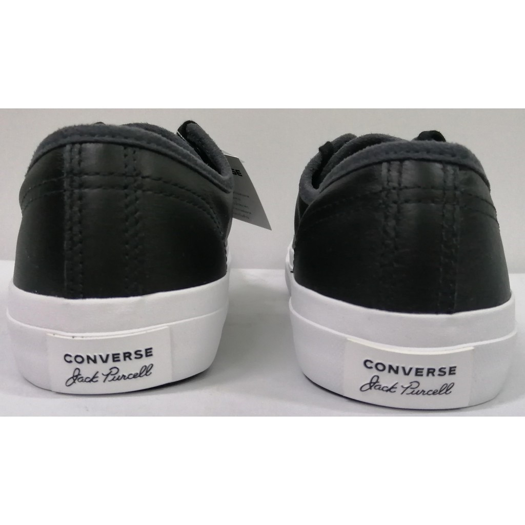 



 ♞Con. Jack purcell leather ox black