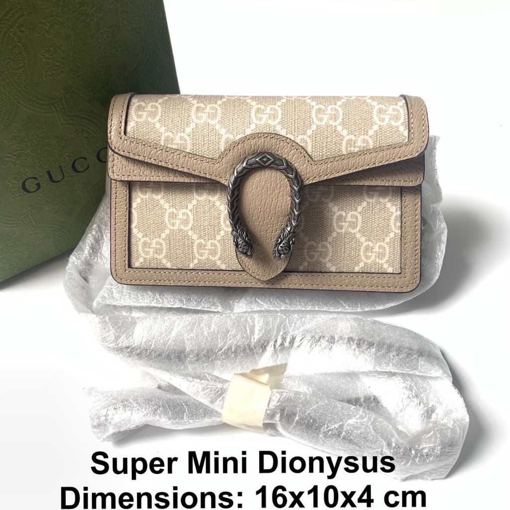 ♞,♘,♙GUCCI Super mini Dionysus bag ของแท้ 100% [ส่งฟรี]