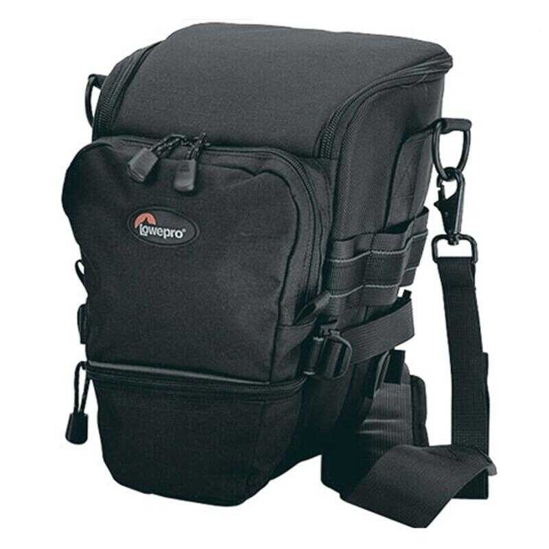 ➧ Lowepro Topload Zoom AW DSLR ILDC Camera Triangle Shoulder Bag Portable Waist Case Holster With