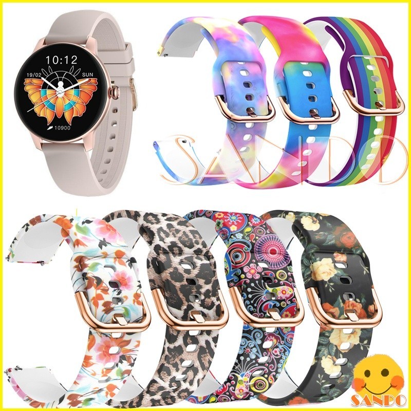 สาย IMILAB W11 Xiaomi IMILAB W11 strap สมาร์ทวอทช์ สายซิลิโคนอ่อนนุ่ม สายเปลี่ยนสมาร์ทวอทช์ สายรัดพ