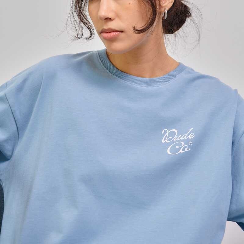 ❤ Dude And Co. - Hidden In Your Routine Tee เสื้อยืด Oversize