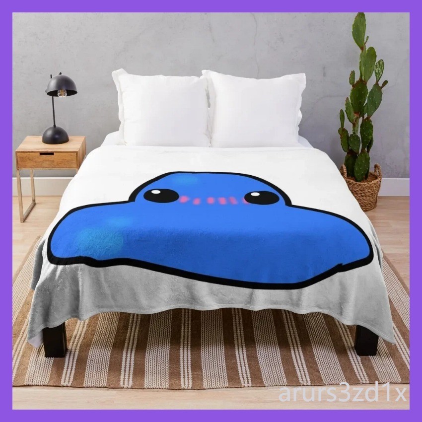 Puddle Slime Throw Blanket Single Cute Blankets F