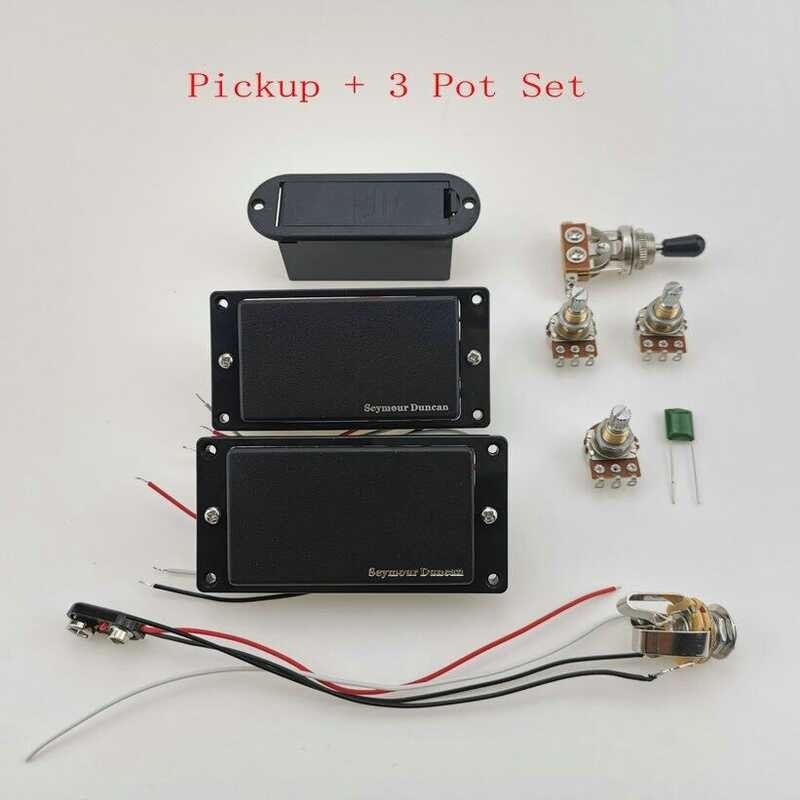 Pickups Seymour Guitar Duncan Active Humbucker Pickups 9V Battery Powered By Wiring Harness Guitar