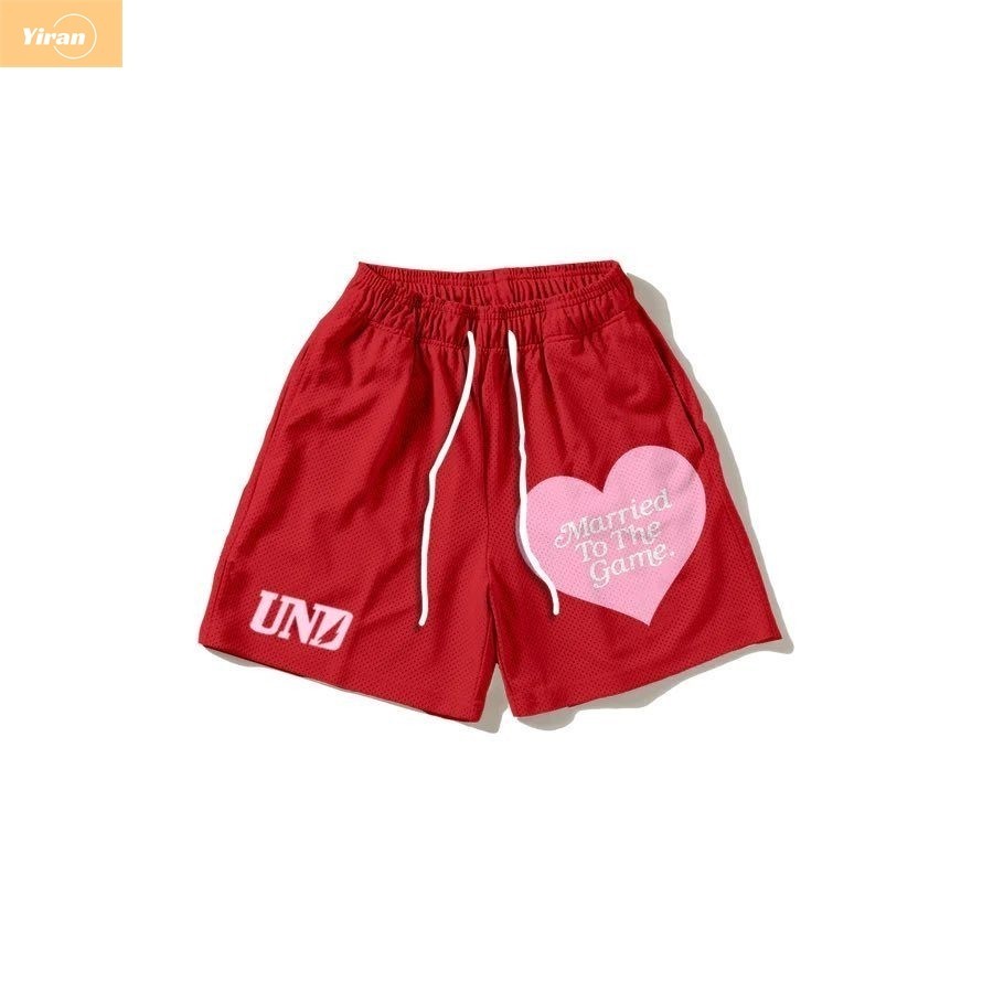 YR Undrafted "M2G" Mesh Men Short (สีแดง)
