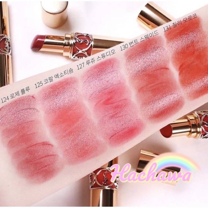 ♞,♘แท้ ลิป YSL rouge volupte shine 80,86, 130, 131 มีครบทุกสียอดฮิตคะ