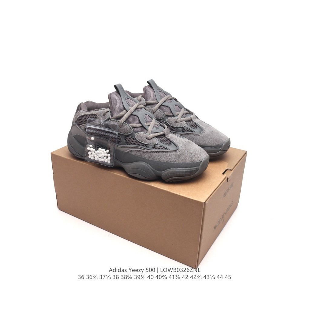 ♞【ของแท้ 100%】Adidas Yeezy 500