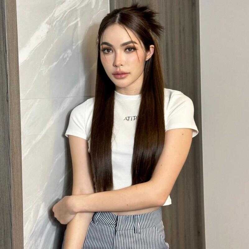 Atipashop - ATIPA TOP เสื้อยืดแขนสั้น คอกลม ปักโลโก้