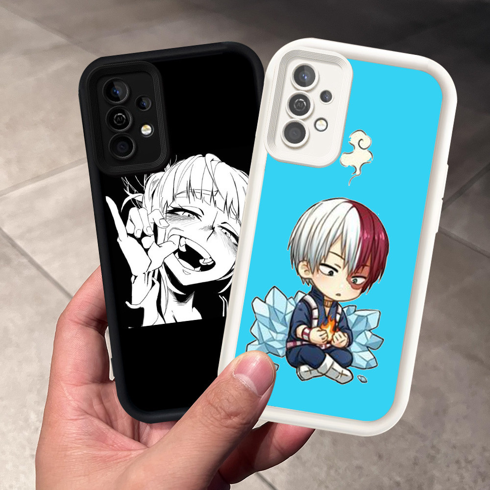 สําหรับ Samsung Galaxy A52 A73 A53 A52S 5G S25 Ultra A36 A56 A26 เคสซิลิโคน H-27 My Hero Academia