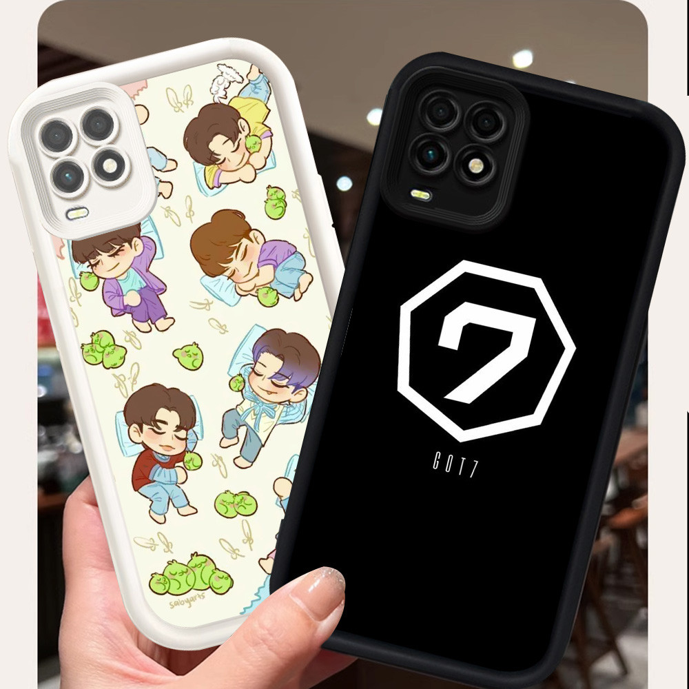 เคสสําหรับRealme 8 8S Pro 5G OPPO A54 เคสซิลิโคนH-21 GOT7 Band