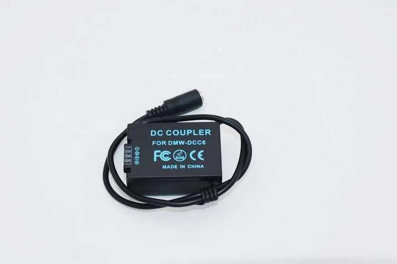 ❤️ Dmw-Bmb9 Dummy แบตเตอรี่ Dmw-Dcc6 5V Power Bank สาย USB สำหรับ Dmc-Fz45 Fz60 Fz70 Fz72 Fz100