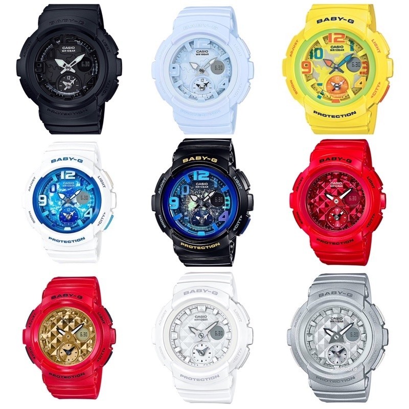 ♞BABY-G รุ่น Bga-190BC1/BGA-190BC-2B / BGA-190-9 / BGA-195M-4/BGA-195M-7