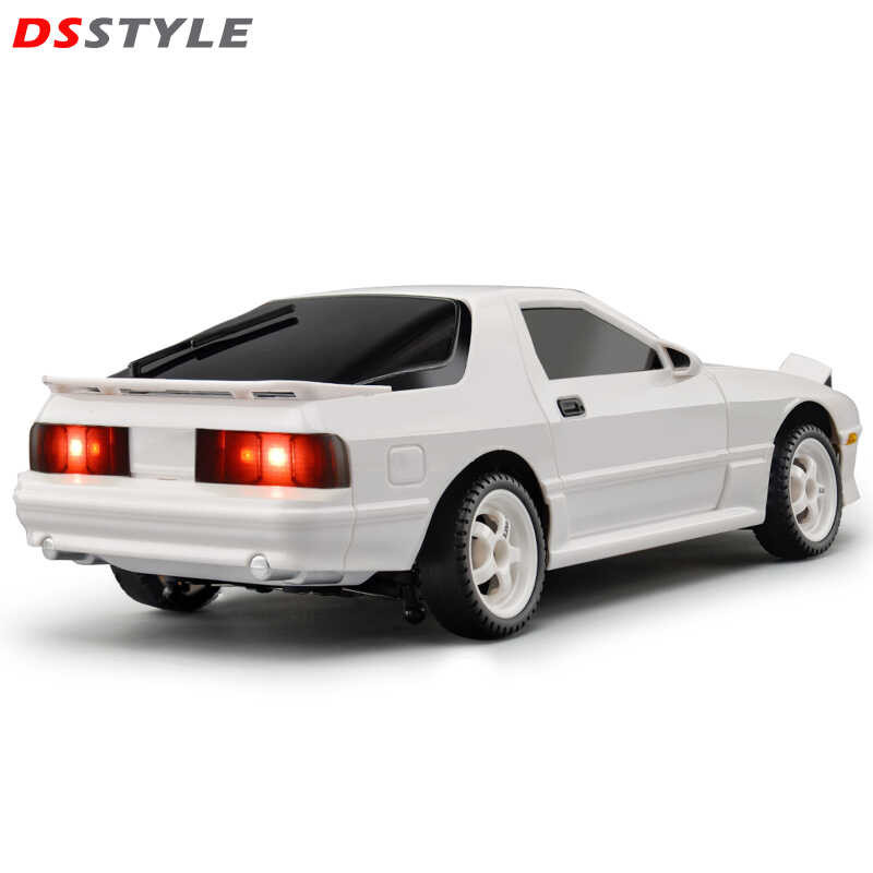 LDRC ♎ Dsstyles Ld1802 Rx7 1/18 2.4G 2Wd RC With LED Lights 10Km/H Rechargeable Drift Racing Car F