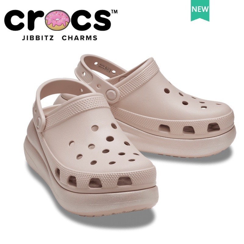 



 ♞,♘Crocs Crush Shimmer Clog รองเท้าชายหาด แบบหนา สีชมพู แวววาว สําหรับผู้หญิง#208591