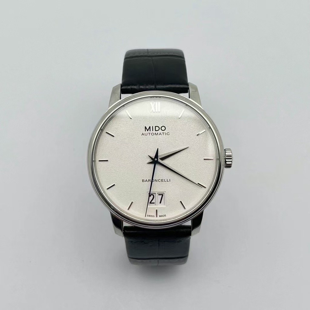 Mido Beren Saili Series 40 นาฬิกาข้อมือ เส้นผ่าศูนย์กลาง M027.426.16.018.00