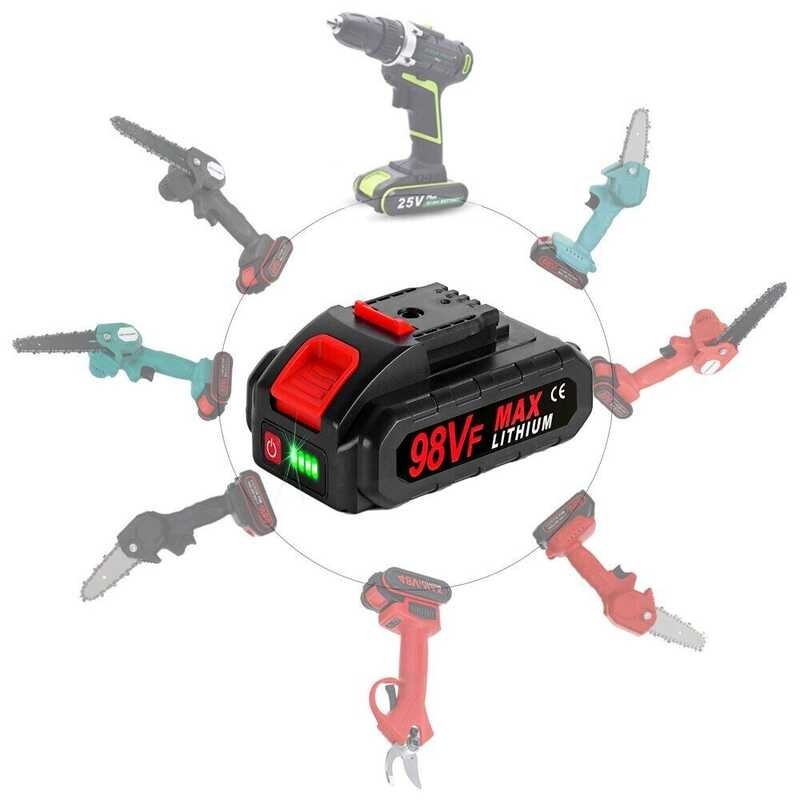 สว่าน98vf จัดส่งฟรี)Worx แบตเตอรี่ลิเธียมไฟฟ้า1500mah จอแสด