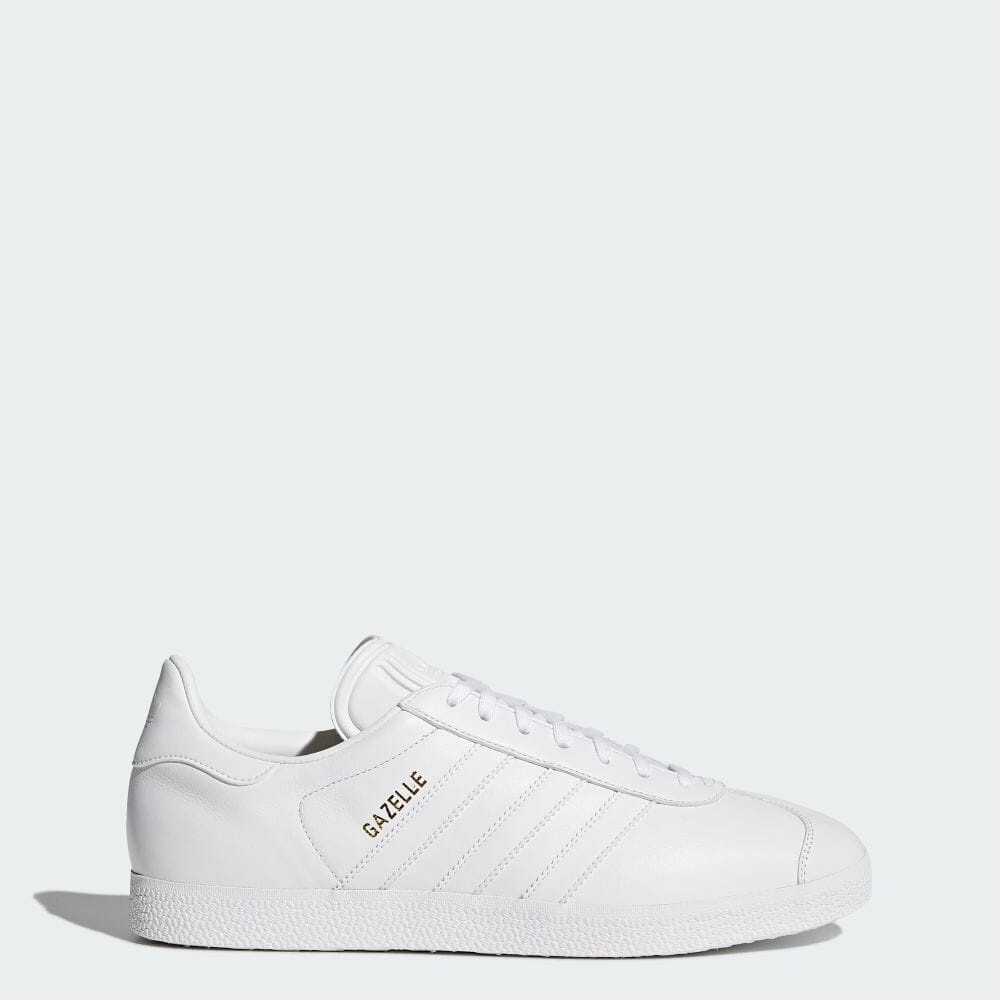 Adidas Gazelle รองเท้าผ้าใบ สีขาว สําหรับผู้ชาย ผู้หญิง Bb5498
