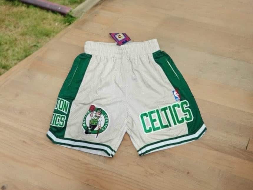 New Celtics Jersey Short For Men คุณภาพสูงตาข่ายเหนือเข่า