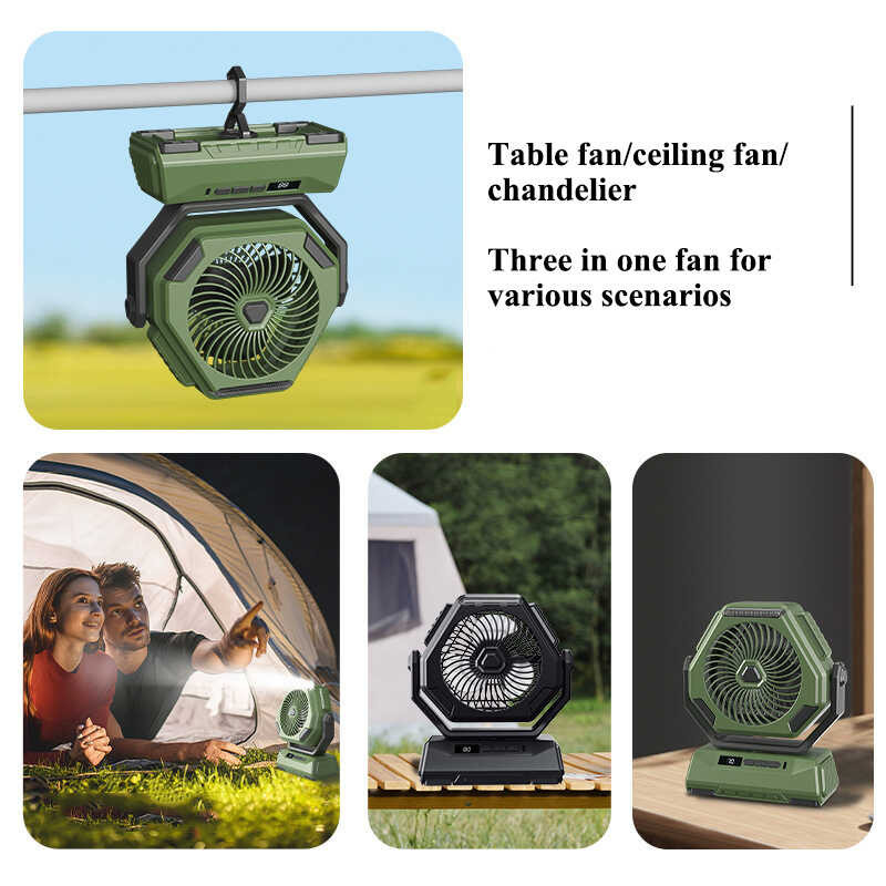 Moving Shaking XIAOMIMIJIA Outdoor Silent 6-inch Lighting Digital Display Large Capacity Portable C