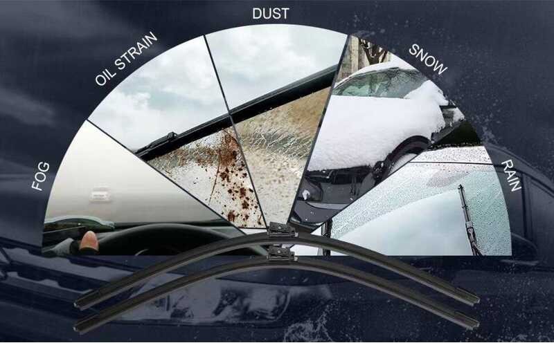 ❤ RHD Car Wipers 5 GT Series 518I 520I 525I 530I 540I 545I G31 E61 F11 F10 E60 G30 E34 E39 E28 52