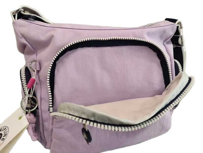 Kipling ❀ Gabbie คร่อมกระเป๋าสะพายไหล่ใหญ่ (จี้ฟรี1อัน)