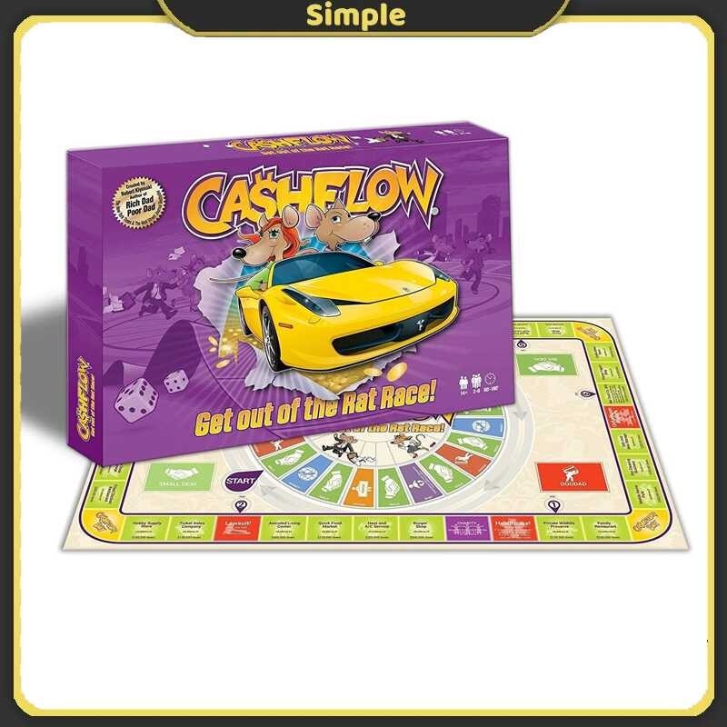 Rich Dad CASHFLOW Investing Board Game บอร์ดเกม คาทาน For Family party game 2-6 player