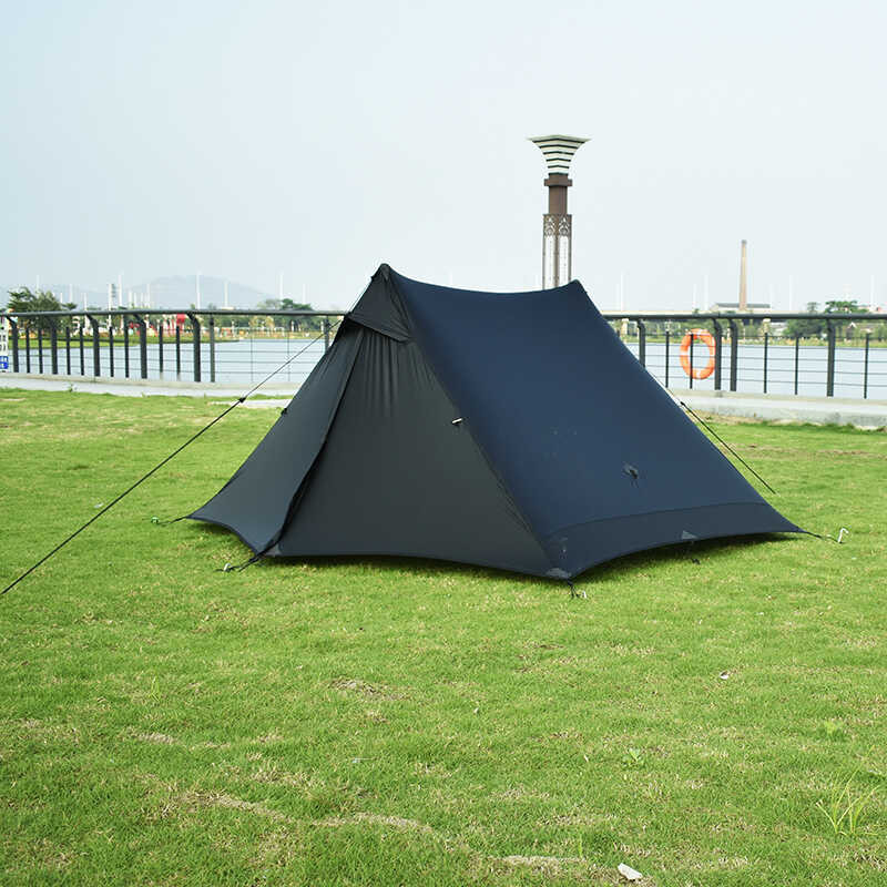 Aricxi ขยาย 2 คนกลางแจ้ง Ultralight Camping Tent ซีซั่น 3 มืออาชีพ 15D