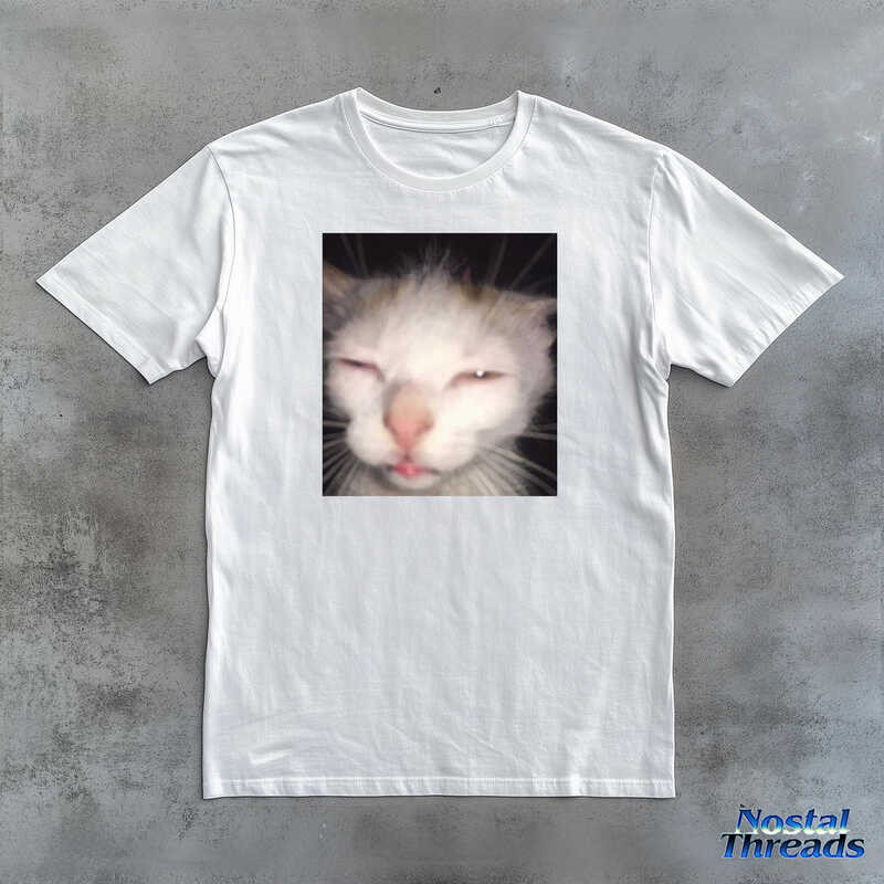 เสื้อยืด Cat Meme, ตลก Meme เสื้อ, ตลก Cat Lover Meme 2000s เสื้อ, ของขวัญตลก, Gag Tees