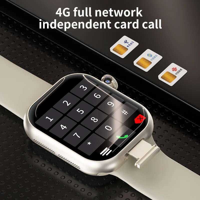 ❥ S10 PLUS สมาร์ทวอท์ช 4G Android 256Gb 4G/5G LTE ซิมการ์ด GPS WIFI 2.29 นิ้ว 490*580 AMOLED ให