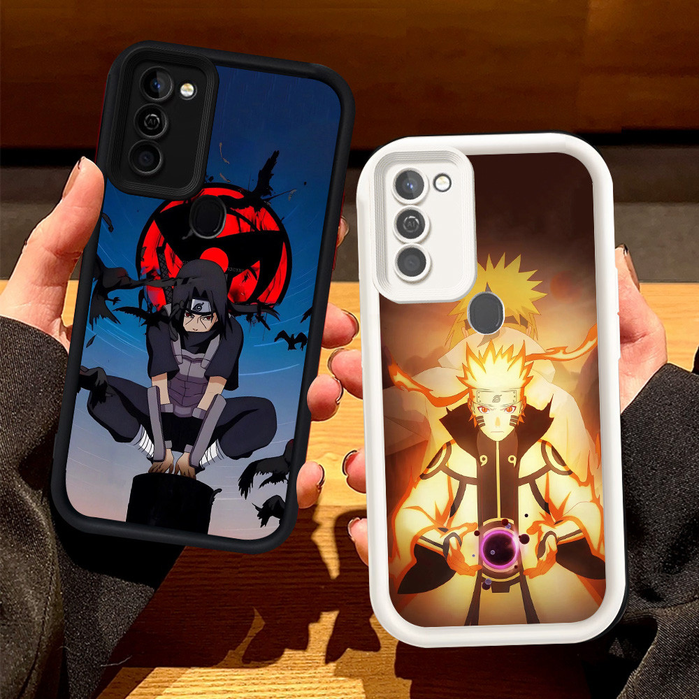 ปลอกสําหรับ Infinix HOT 11 12 Play Smart 6 5 10 Plus เคสซิลิโคน H-89 Naruto Itachi