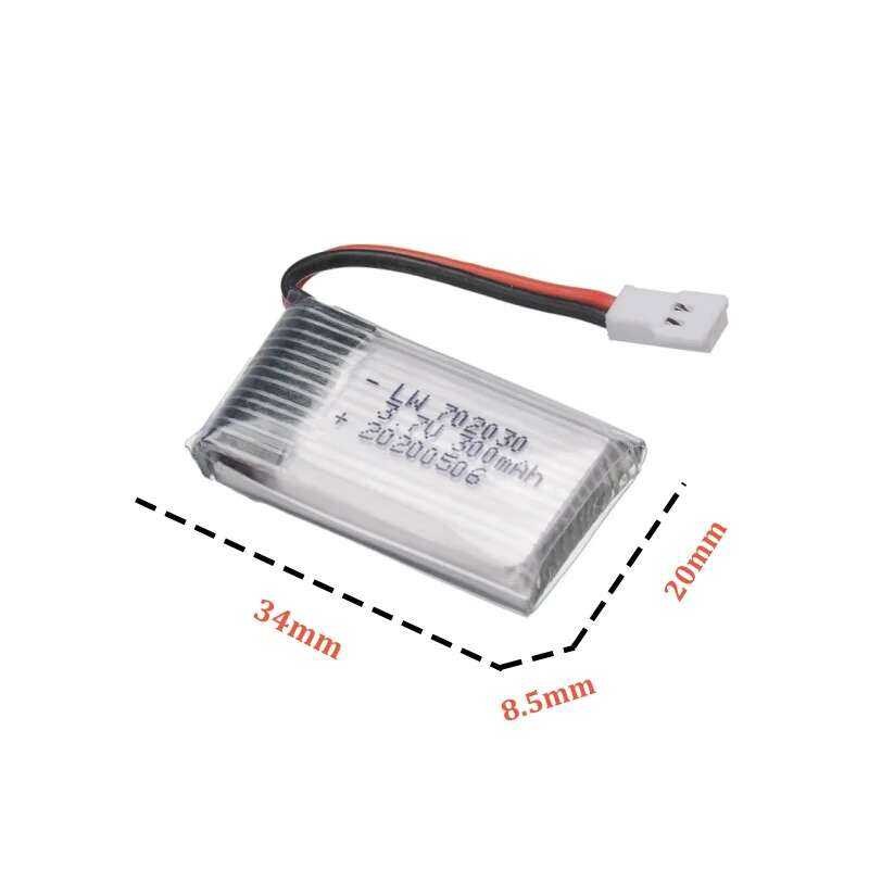 ❤️ แบตเตอรี่ Lipo ขนาด3.7V 300Mah สำหรับ E55 X11ของ Fq777 Fq17w F180 Fy530 U816 U816a U830