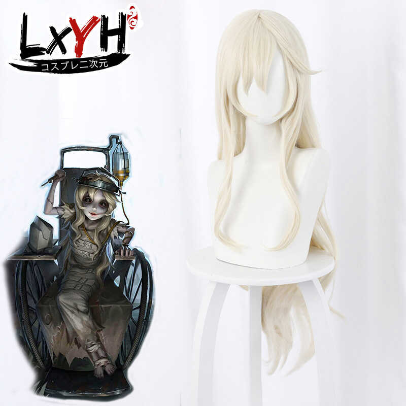 COSER King] [Lxyh- Game Identity V Regulator Sculptor Galatea ประติมากร COSPLAY Wig Costume ชุดคอสเพลย์ Light Golden