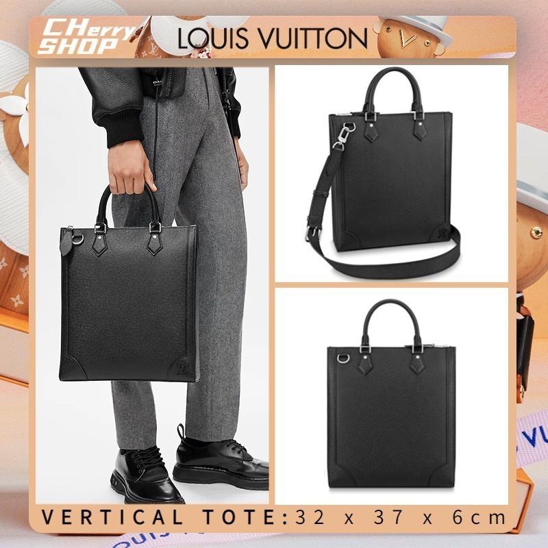 ♞,♘,♙ของใหม่แท้100%/หลุยส์วิตตอง แท้Louis Vuitton กระเป๋ารุ่น VERTICAL TOTE ผู้ชาย/กระเป๋าถือ
