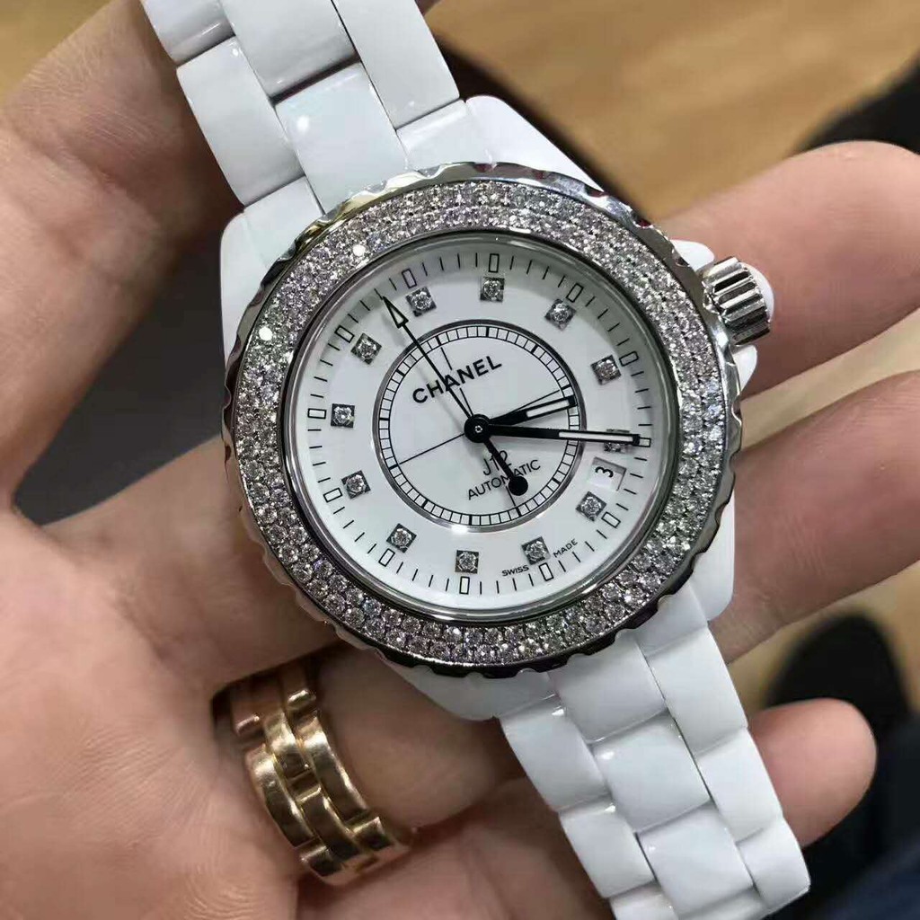 Chanel/j12 Series แหวนสว่านอัตโนมัติ สเกล 38 มม.