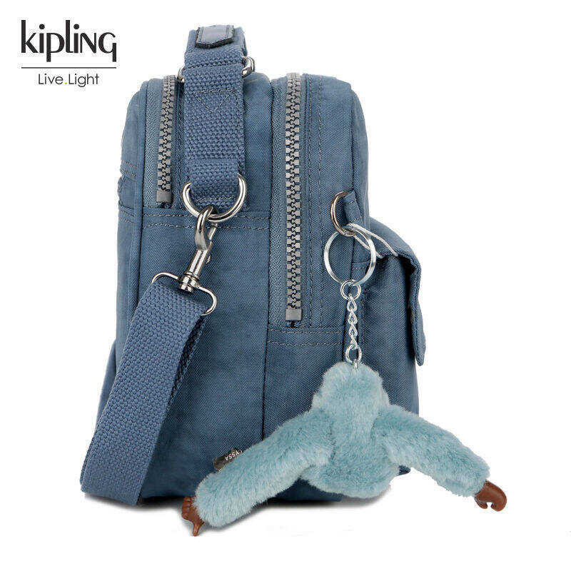 ❤ [Authentic] Kipling Messenger Backpack Small Handbag Square Women's Bag Waterproof Cross Body &