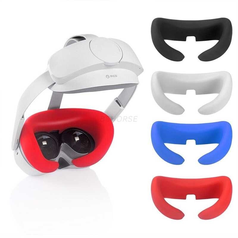 ❤ Silicone Protective Case Set For Pico 4 VR Helmet Shell Cover Lens Dustproof Cap Controller Pro