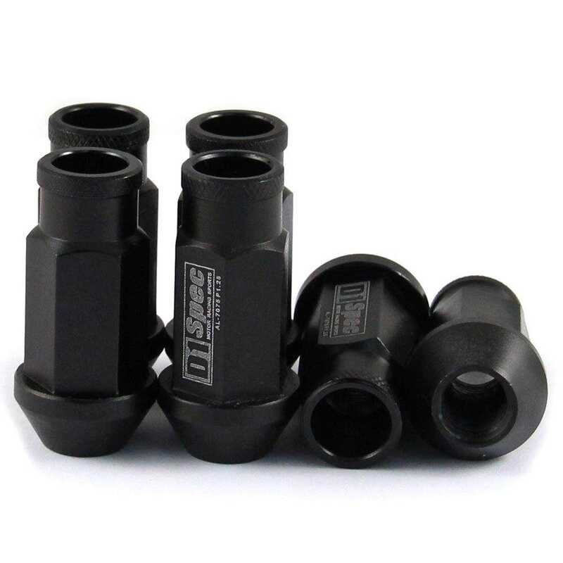 LY 20 Pcs/Set Universal D1 Spec Racing Car Wheel Lug Nuts M12 X 1.5 Ultra Light Weight Forged Alumi