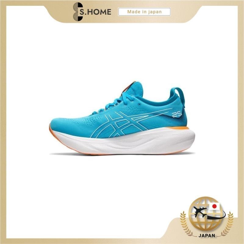 [ASICS] GEL-NIMBUS 25 Mens Running Shoes 300 (Lime Zest/White) 25.5 cm 2E