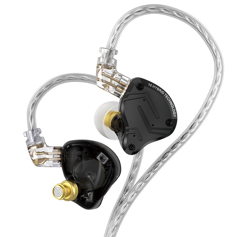 Kz ZS10 PRO X HIFI ชุดหูฟังอินเอียร์ ไฮบริด ตัดเสียงรบกวน เบส KZ ZSN PRO AS16 PRO ZAX ZSX ZAS