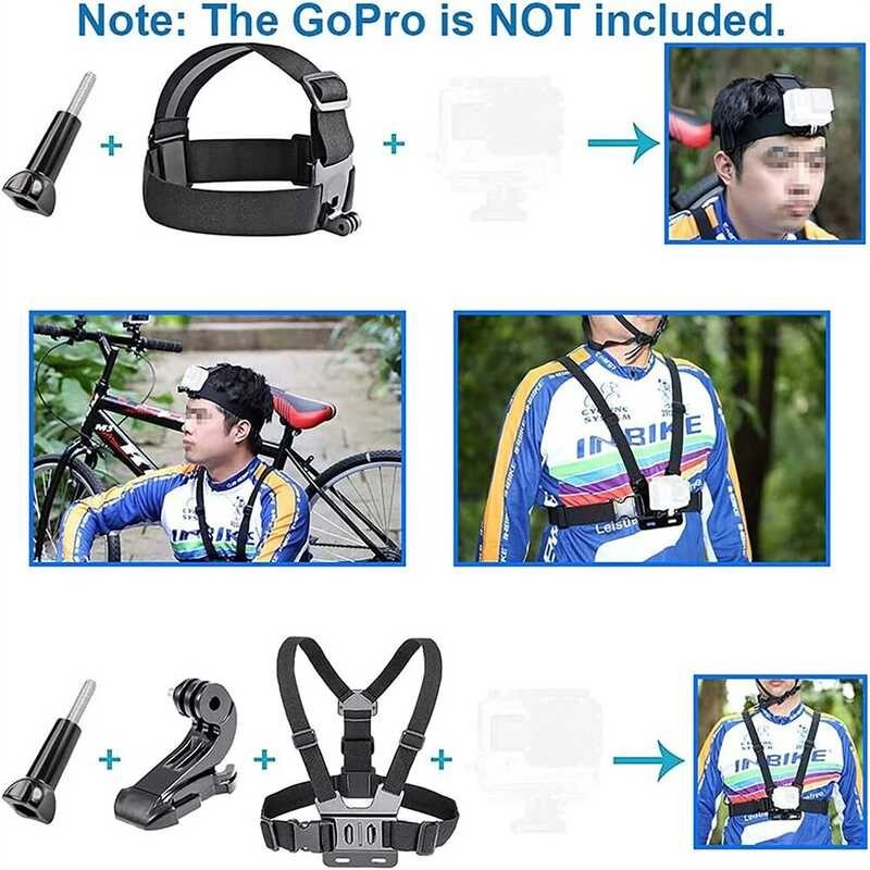 Action Camera Accessory Kit for GoPro Hero 11 10 9 8 7 6 5 4 3 Max Session YI 4K SJCAM thumbnail 5