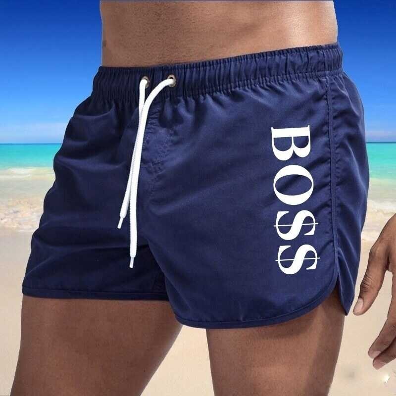 for men short new style Men's Swim 2023 Summer Colorful Swimwear Man Swimsuit Swimming Trunks Sexy  