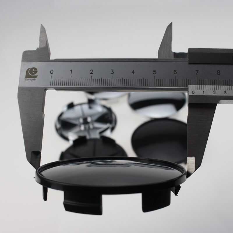 ❤ Huiyisunny 4Pcs/Lot 68Mm VOSSEN Center Caps For Vossen Emblem Badge Sticker Wheel Cover Hub