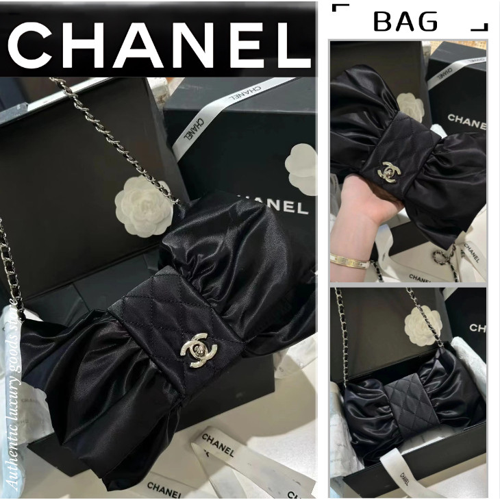 Chanel CLUTCH BAG/Chanel bow new bag