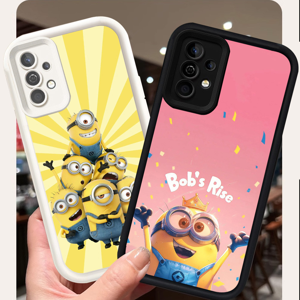 สําหรับ Samsung Galaxy A52 A73 A53 A52S 5G S25 Ultra A36 A56 A26 เคสซิลิโคน H-91 minions