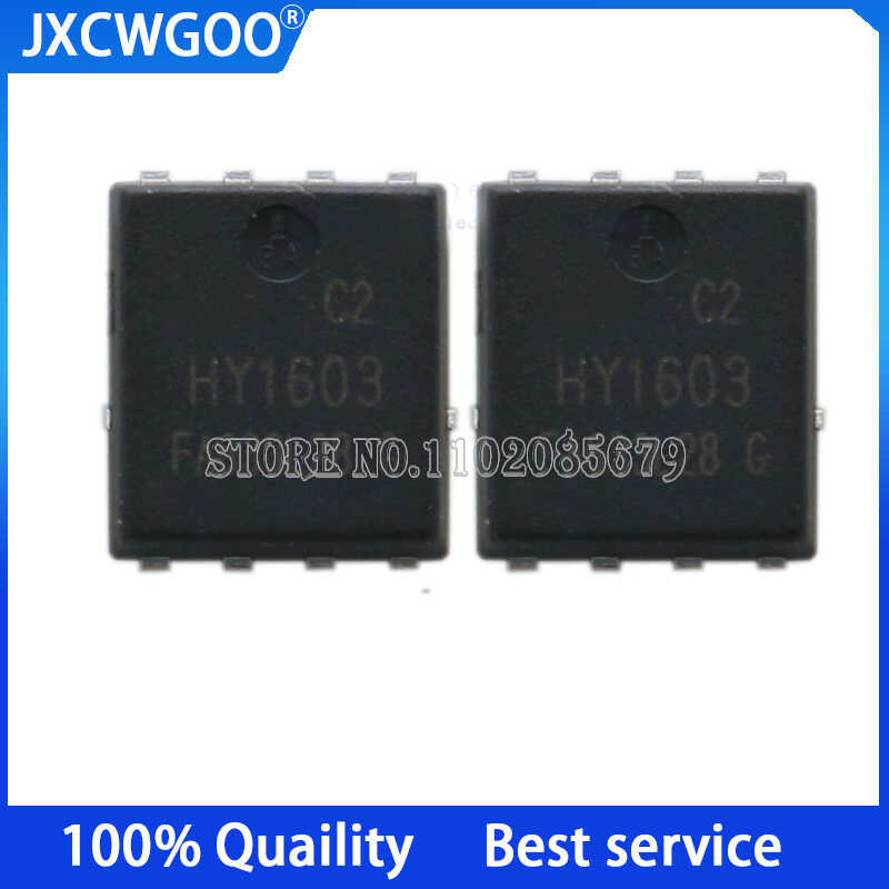 10Pcs Hy1603c2 Hy1603 Ppak5x6-8L N-Channel 30V 60A Field Effect ทรานซิสเตอร์ MOSFET ใหม่เดิม