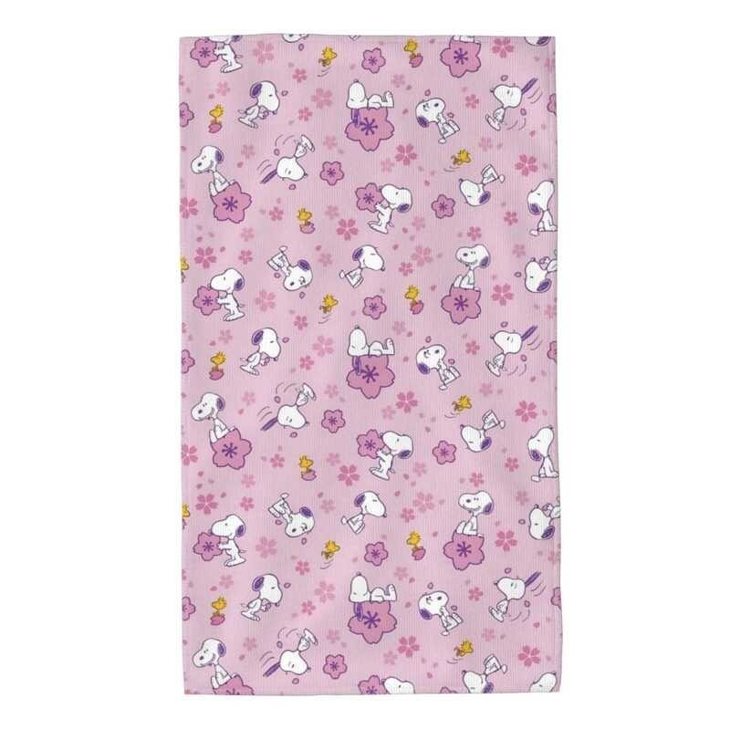 27.5 Snoopy * 15.7In ผ้าขนหนูแฟชั่นผ้าเช็ดตัว ผ้าเช็ดตัวไฟเ