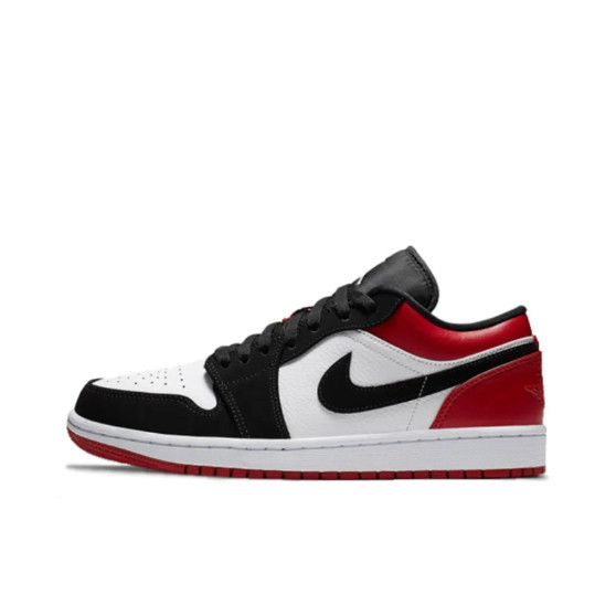 



 ♞,♘,♙【ของแท้】รองเท้าNike Jordan Air Jordan 1 Low Black Toe Sneakers รองเท้า Nike รองเท้าผ้าใบ